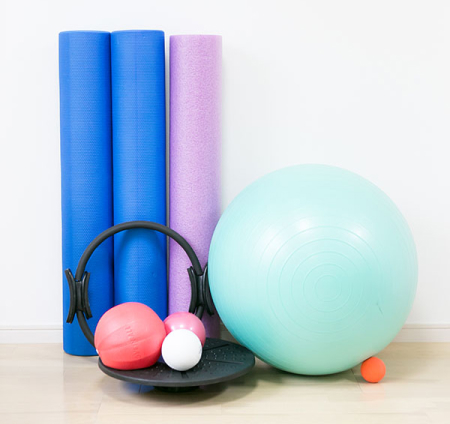 バランスボール、ストレッチポール